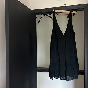 Aerie Black Sun Dress
